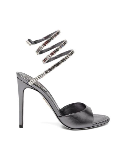 RENE CAOVILLA 105mm Spark heeled sandals