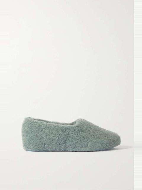 Loro Piana Wintercozy faux shearling slippers