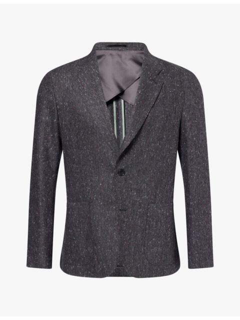 Paul Smith Donegal Single-Breasted Wool Blazer