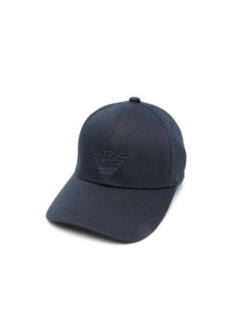 logo-embroidered cap
