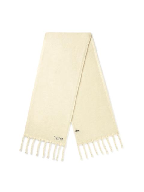 TOUS Beige Scarf TOUS Crystal