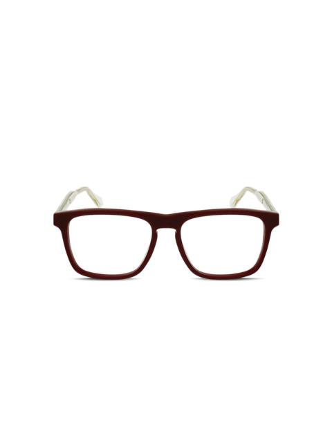 GUCCI rectangle full-rim glasses