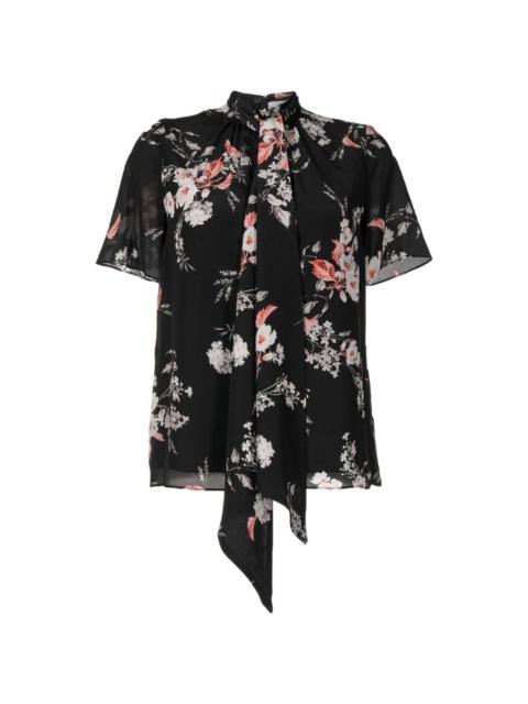 Michaela floral-print blouse