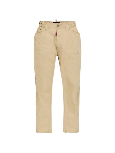 DSQUARED2 distressed trousers