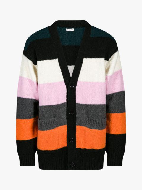 Dries Van Noten STRIPED CARDIGAN