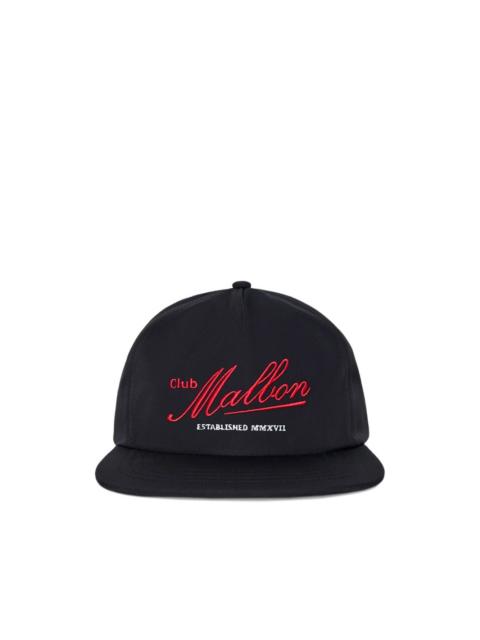 malbon logo-embroidered cap