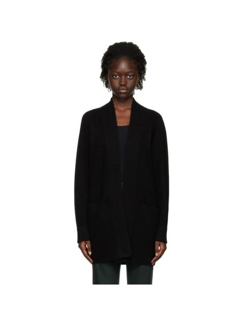 Vince Black Open Front Cardigan