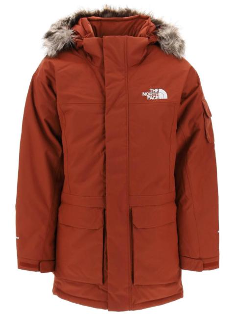 The North Face MCMURDO HOODED PADDED PARKA