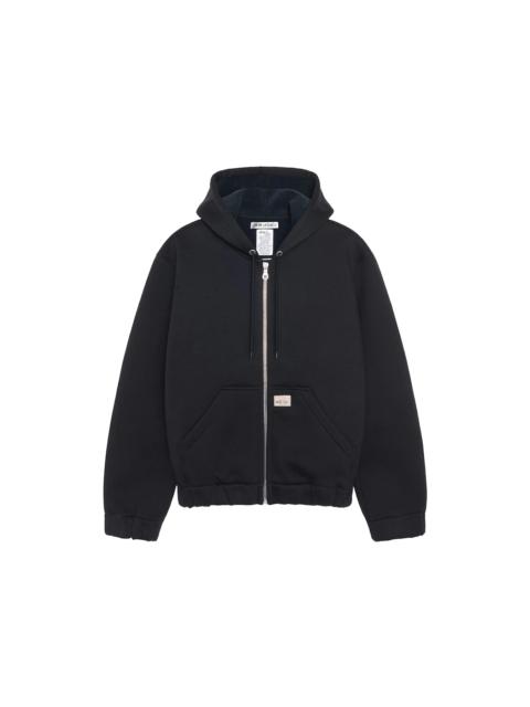 Stüssy Stussy x Our Legacy Work Shop Scuba Zip Hoodie Black Scuba