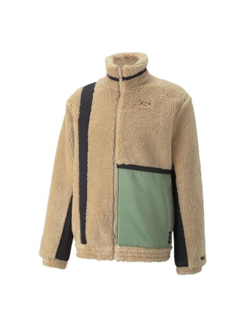 PUMA Puma Logo Winterized Ralph Jacket 'Green' 536131-01