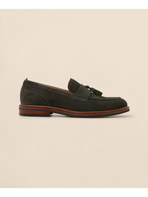 Brooks Brothers Suede Tassel Loafers