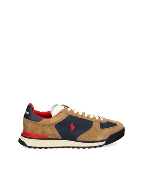 Polo Ralph Lauren Varick suede-panelled sneakers