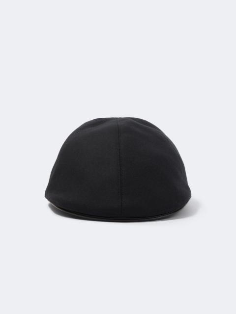 GIORGIO ARMANI Wool and cashmere flat cap