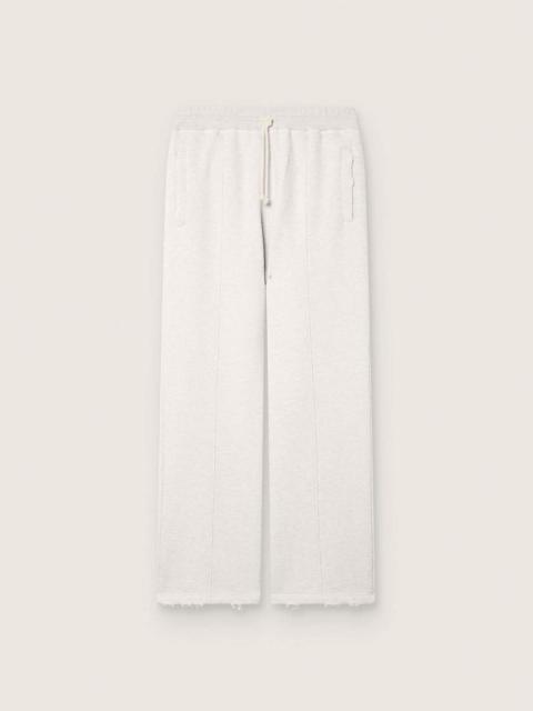 Golden Goose Star unisex sweatpants in gray melange fleece