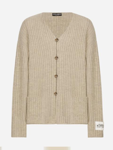 Dolce & Gabbana Fisherman’s rib wool cardigan