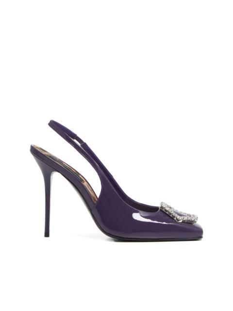 PHILIPP PLEIN 120mm Decollete heeled pumps