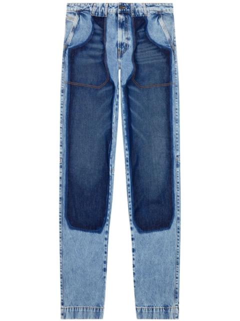 D-P-5-D 0ghaw mid-rise tapered jeans