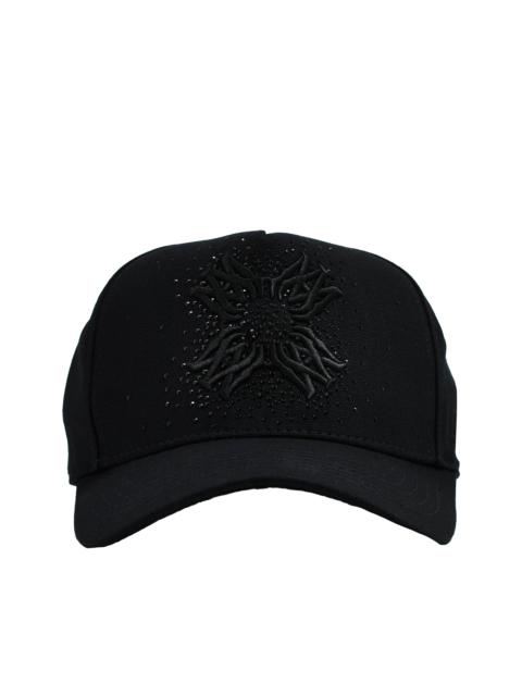 AMIRI MA QUAD CRYSTAL CANVAS HAT / BLK
