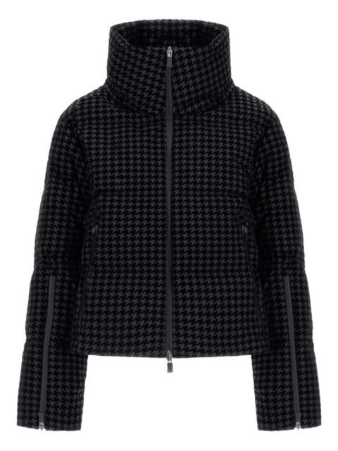 Herno houndstooth quilted jacket