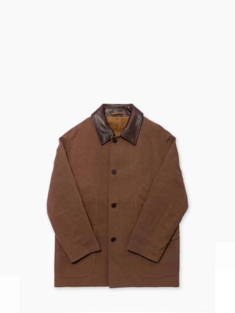 KAPTAIN SUNSHINE KAPTAIN SUNSHINE COTTON HEMP WORK COAT KAKISHIBU