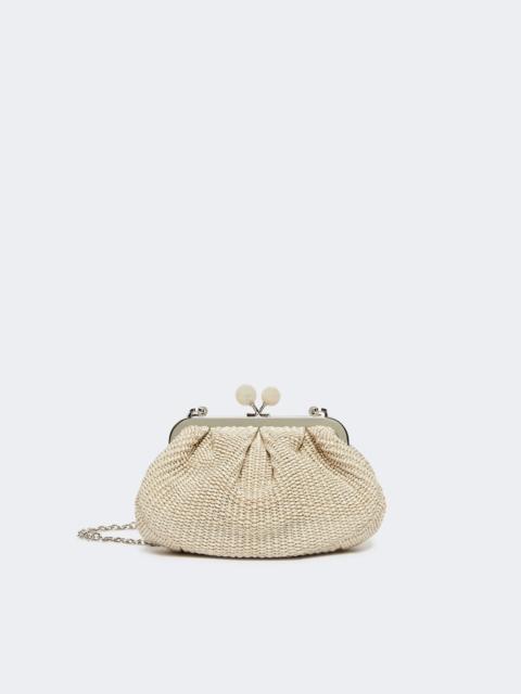 WEEKEND Max Mara Small raffia-effect Pasticcino Bag - TURTLEDOVE