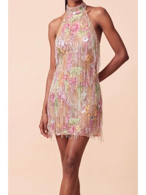 PatBO BLOOM GARDEN EMBROIDERY MINI DRESS (RUNWAY)