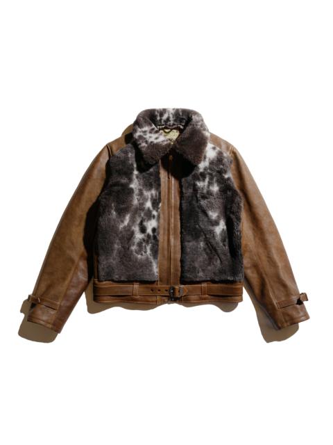 The Real McCoys MJ23123 Aklak Grizzly Jacket / Brown, Jacob Brown