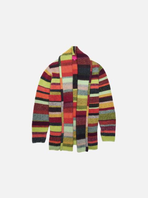 The Elder Statesman STRIPE ITALY SMOKING JACKET