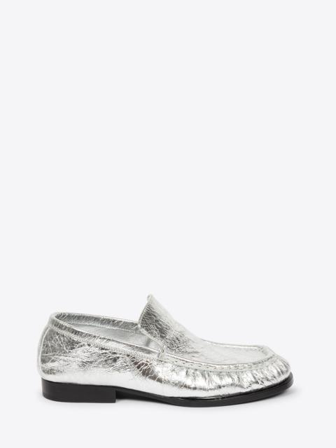 METALLIC LOAFERS