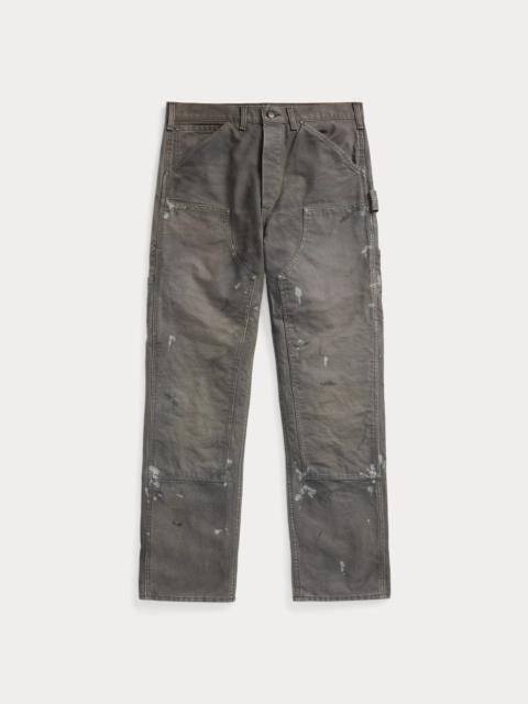 RRL by Ralph Lauren Engineer Fit Distressed Canvas Pant