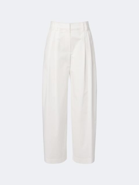 Brunello Cucinelli Monili cotton poplin wide-leg pants
