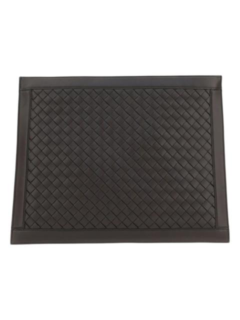 Bottega Veneta Bottega Veneta Woven Document Case Brown