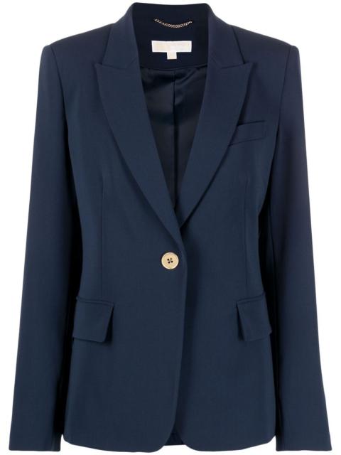 MICHAEL KORS tailored double crÃªpe blazer