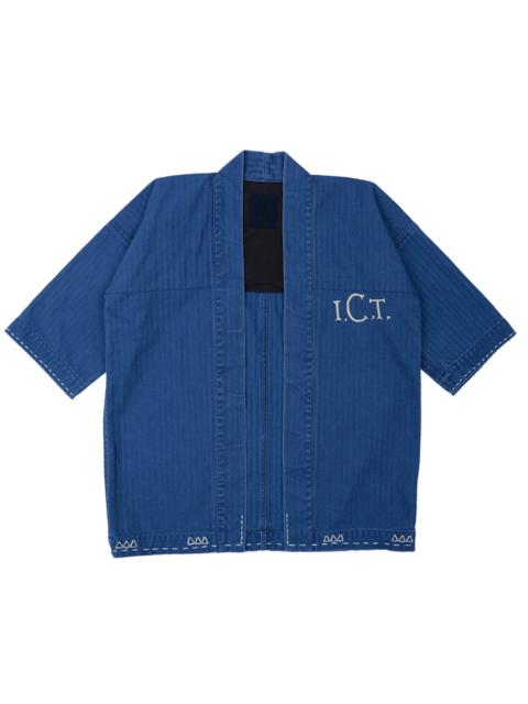 visvim SANJURO KIMONO (HERRINGBONE) INDIGO