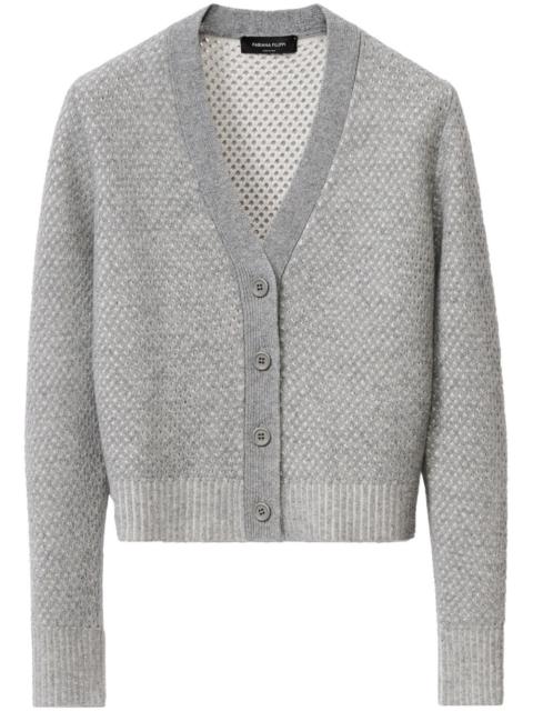 FABIANA FILIPPI open-knit cardigan