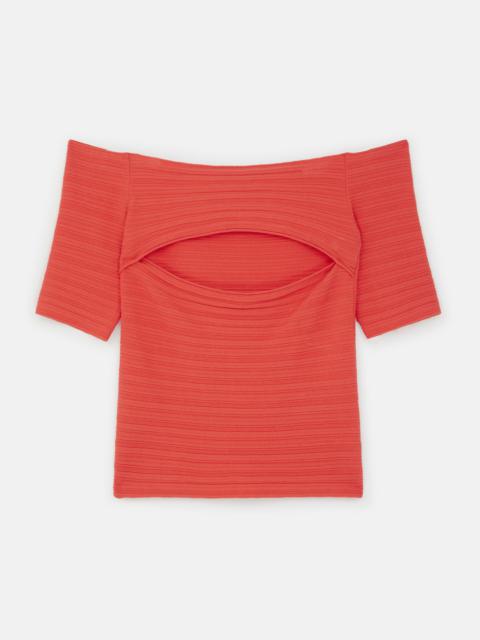 Stella McCartney Cut‐Out Knit Top