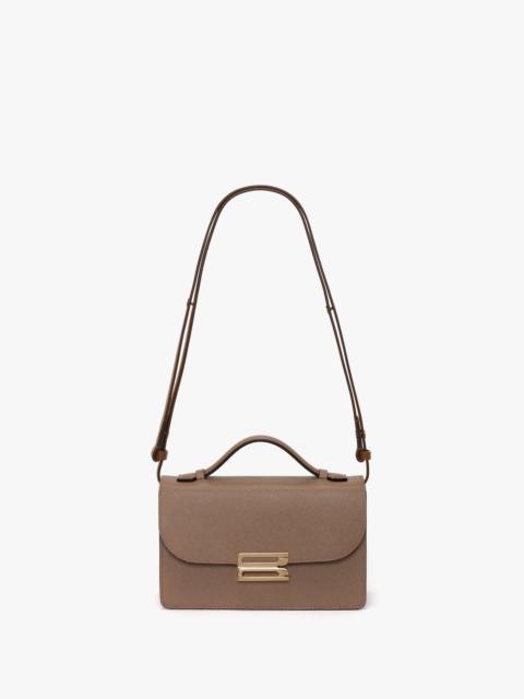 Victoria Beckham Dorian Bag Small In Dove Grey Leather
