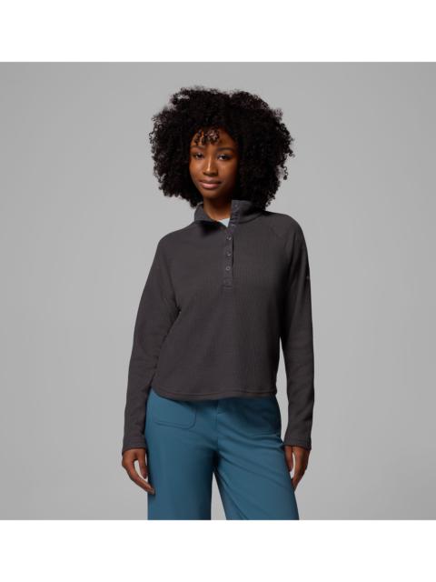Columbia Women's Holly Hideaway Waffle Half Snap Shirt
