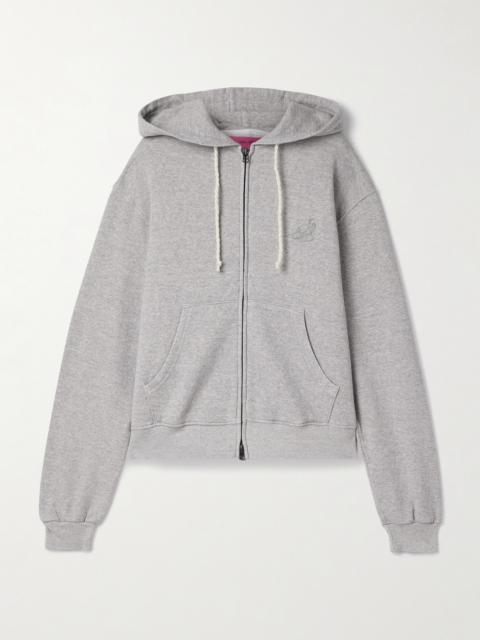 The Elder Statesman Daily Cotton And Cashmere-blend Jersey Hoodie