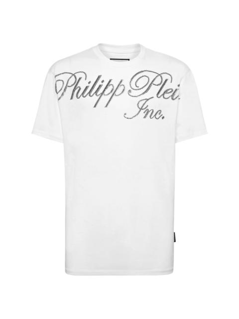 PHILIPP PLEIN crystal-embellished cotton T-shirt