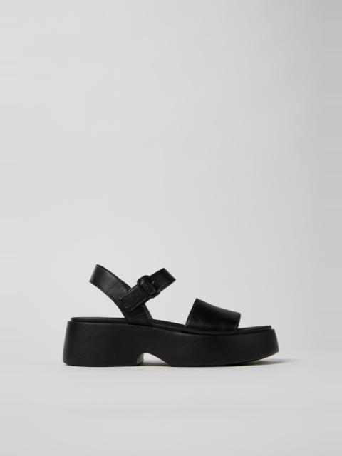 CAMPERLAB Black Leather Sandals for Women