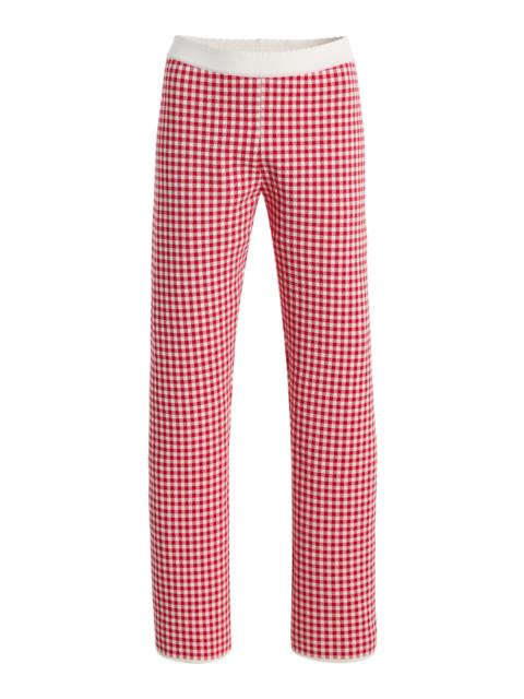 POSSE Micah Gingham Knit Pants