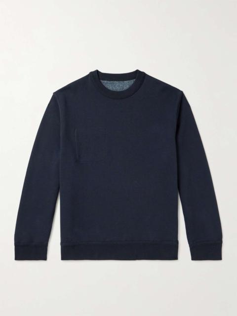 Oliver Spencer Reversible Organic Cotton-Jersey Sweatshirt