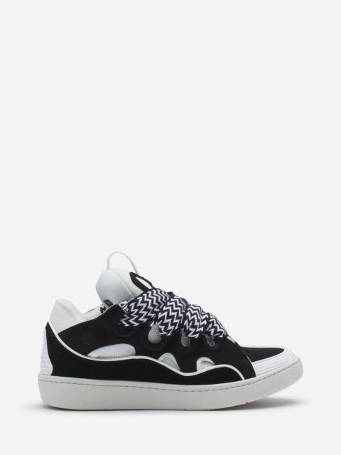 Lanvin LEATHER CURB SNEAKERS