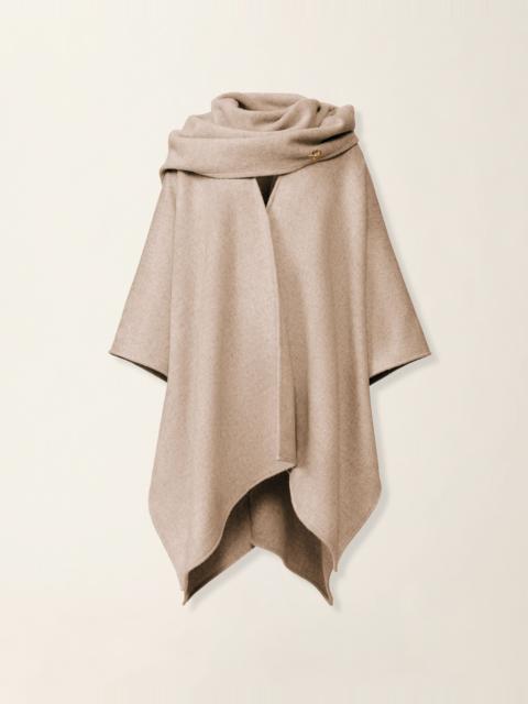 FABIANA FILIPPI Wool cape with scarf