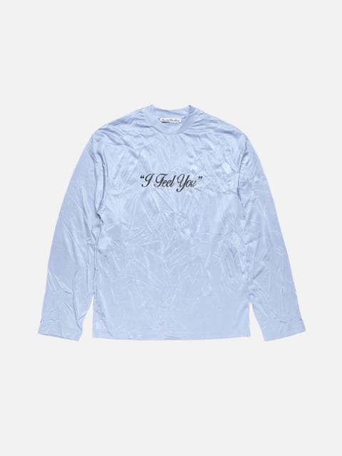 Graphic t-shirt - relaxed - Powder blue