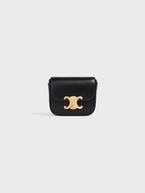 CELINE MINI CLAUDE in Shiny calfskin