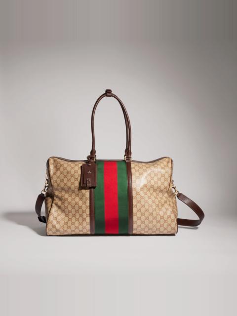 GUCCI Medium GG duffle bag with Web