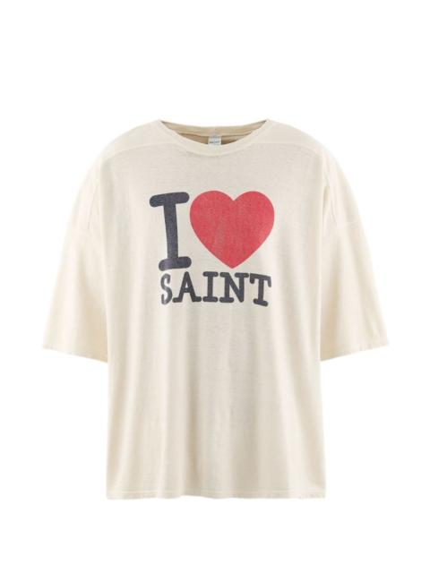 SAINT M×××××× logo-print T-shirt