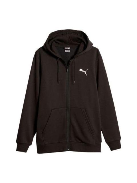 PUMA Hooded Zipped Jacket 'Black' 678377-01